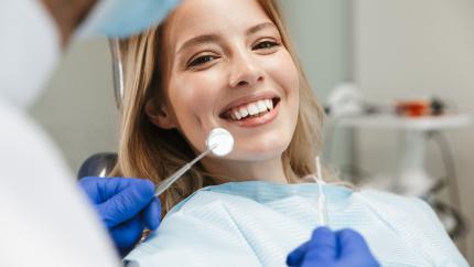 Dente curato sensibile