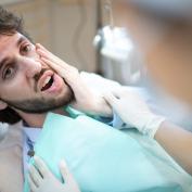 Dente cariato rotto